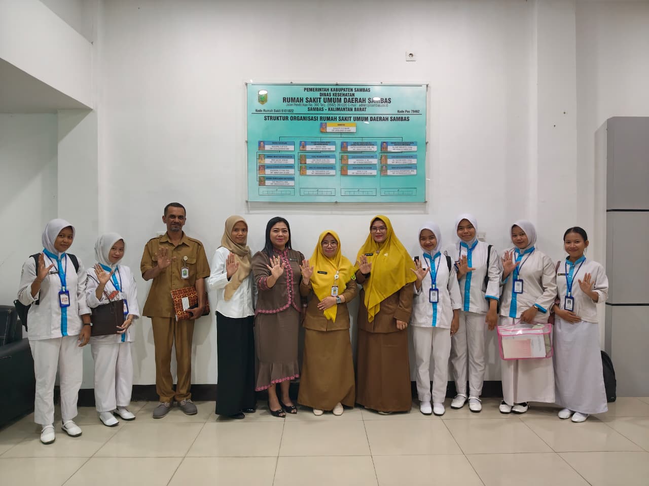 RSUD Sambas Terima Siswa PKL  SMK Karya Mandiri Sambas